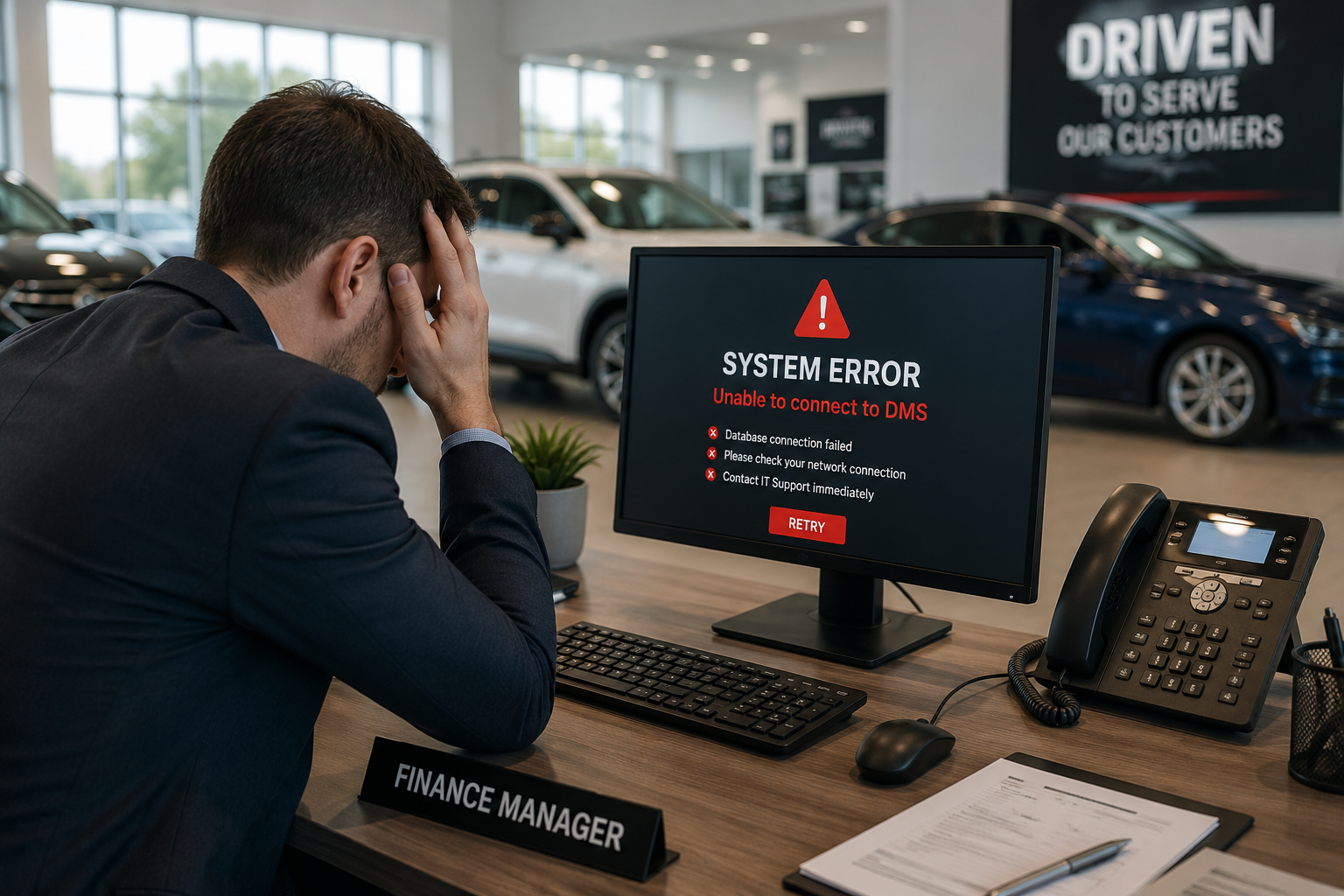 Why Fast IT Support Matters During Dealership Downtime